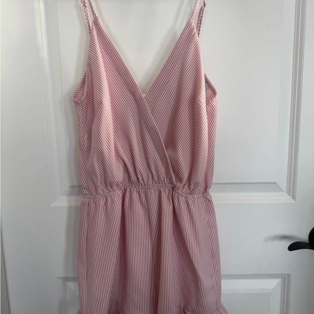 FAVLUX Pink Striped Jumpsuit